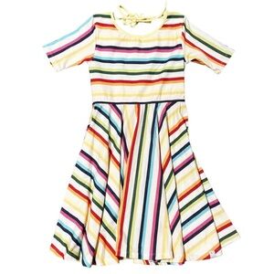 NEW Omi Jo Well Dressed Wolf After The Storm Rainbow Dancer Dress (8Y)